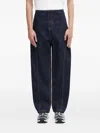 Ader Error Topstitch Jeans In Blue