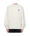 Ader Error Trs Tag 01 Sweatshirt In White