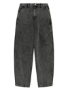 Ader Error Trs Tag Acid-wash Jeans