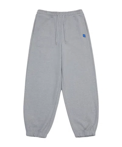 Ader Error Trs Tag Drawstring Sweatpants In Gray