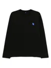 Ader Error Trs Tag Long-sleeved T-shirt In Black