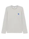 Ader Error Trs Tag Long-sleeved T-shirt In Grey
