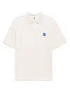 Ader Error Trs Tag Polo Shirt In Grey
