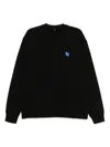 Ader Error Trs Tag Sweatshirt In Black
