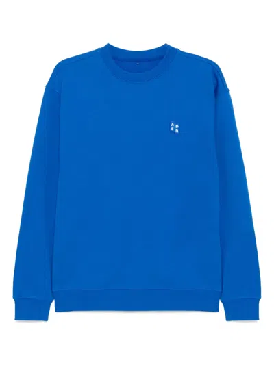Ader Error Blue Trs Tag 01 Sweatshirt In Z-blue