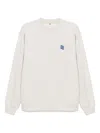 Ader Error Trs Tag Sweatshirt In Grey