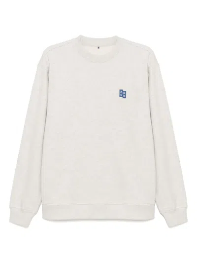 Ader Error Trs Tag Sweatshirt In Grey