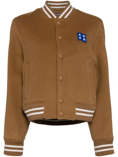 Ader Error Trs Tag Varsity Jacket In 中性色