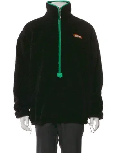 Pre-owned Ader Error Turtleneck Long Sleeve Sweatshirt In Black