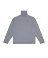 Ader Error Logo-patch Knit Jumper In Gray