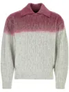 Ader Error Two-tone Jumper In Grey