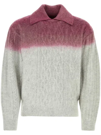 Ader Error Two-tone Jumper In Gray