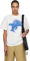 Ader Error White 0105 T-shirt In Off White
