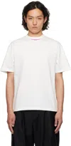 Ader Error White 0109 T-shirt In Off White