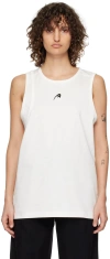 Ader Error White Layered Tank Top In White