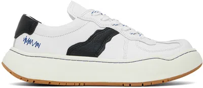 Ader Error White Log Baus Trainers