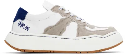 Ader Error White Log Baus Sneakers