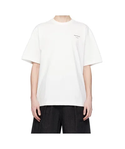ADER ERROR WHITE SIG; 'SIGNIFICANT' TAG 01 T-SHIRT