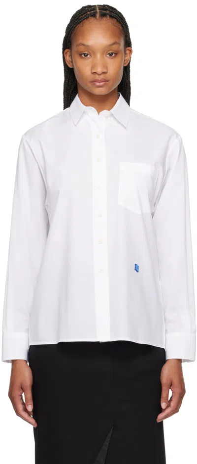Ader Error White Patch Shirt