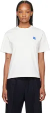 ADER ERROR WHITE SIGNIFICANT TRS TAG T-SHIRT