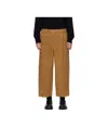 Ader Error Wide-leg Casual Pants In Brown