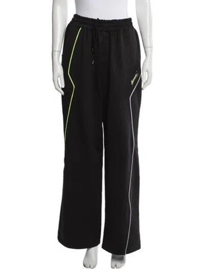 Pre-owned Ader Error Wide Leg Pants In Black