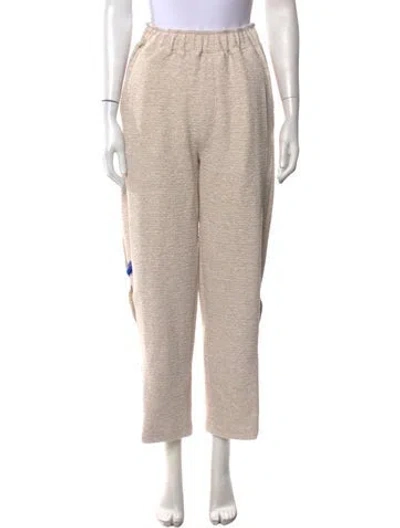 Pre-owned Ader Error Wide Leg Pants In Neutrals