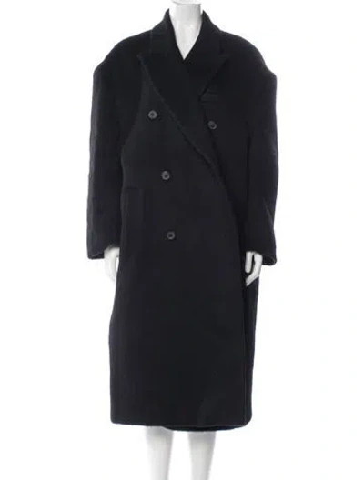 Pre-owned Ader Error Wool Coat In Blue