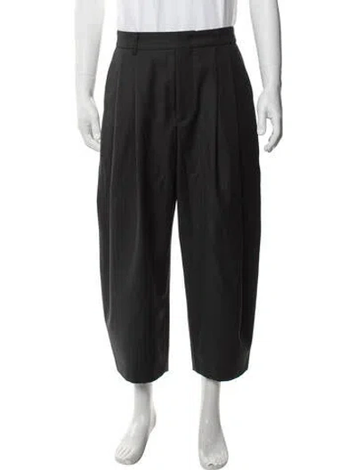 Pre-owned Ader Error Wool Pants In Grey