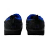 Ader Error Wool-lined Leather Slipper In Black