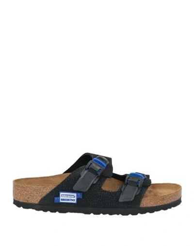 Ader Error X Birkenstock Woman Sandals Black Size 8 Leather