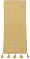 Ader Error Yellow Fluic Scarf In Yellow