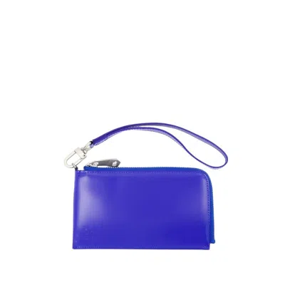 Adererror 01 Trs Tag Wallet - Leather - Blue