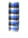 Adererror Wool Blend Scarf In Blue