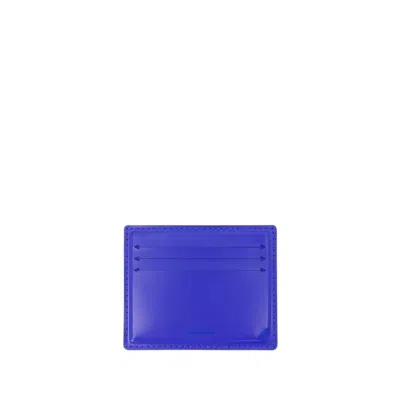 Adererror Card Holder - Leather - Blue