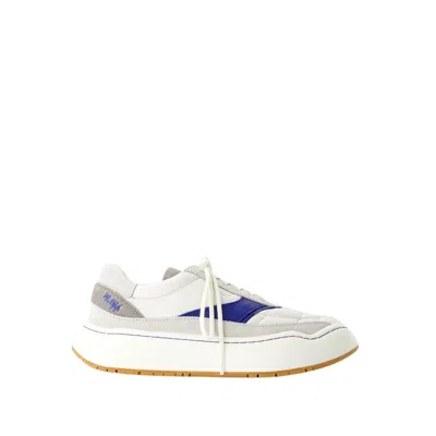 Adererror Log, Baus Sneakers - Leather - White