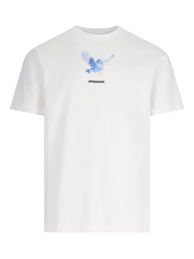 Adererror Logo T-shirt In White