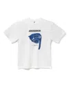 Adererror Artistic Graphic Print Semi-oversized T-shirt In White
