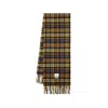 Adererror Tartan Scarf - Wool - Brown