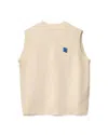 Adererror Textured Knit Sleeveless Top In Neutral
