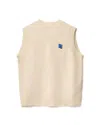 Adererror Textured Knit Sleeveless Top In Neutral