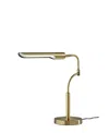 Adesso 17" In Antique-like Brass