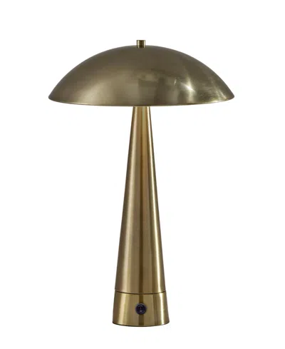 ADESSO 20" METAL VORTEX TABLE LAMP