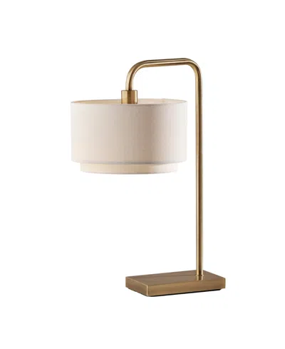 Adesso 25" Brinkley Table Lamp In Antique-like Brass