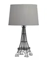 Adesso 25.5" Eiffel Tower Table Lamp In Black