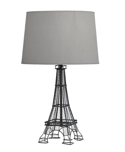 Adesso 25.5" Eiffel Tower Table Lamp In Black