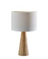 Adesso 25.5" Travis Tall Table Lamp In Travertine Stone