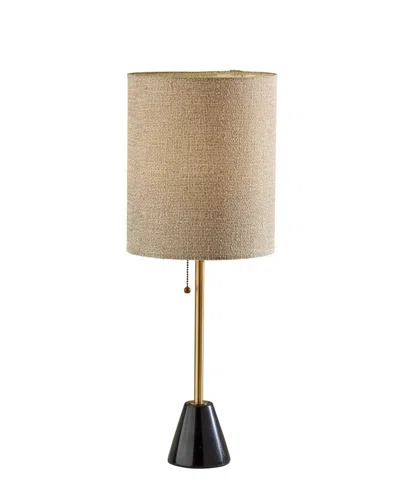 Adesso 28" Tucker Table Lamp In Antique-like Brass