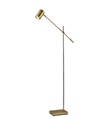 Adesso 58" In Antique-like Brass