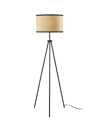 Adesso 58.5" Raven Floor Lamp In Black